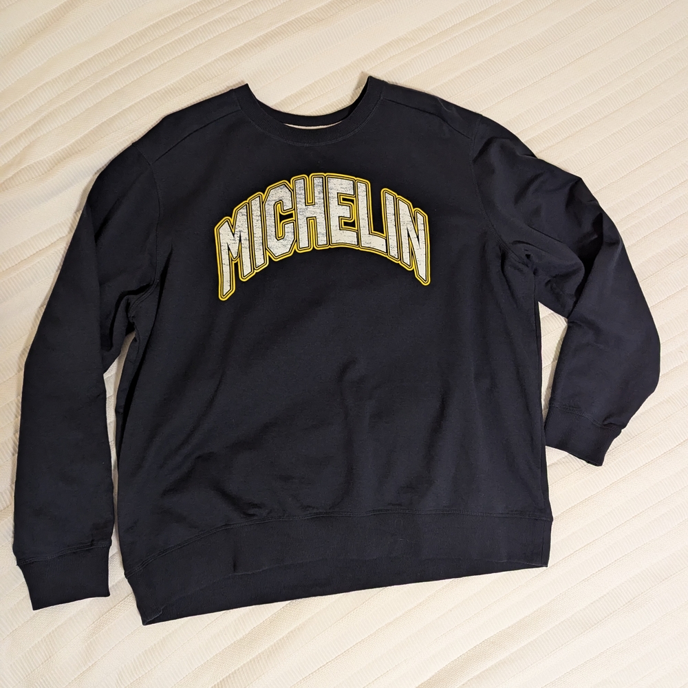 Navy Michelin Sweatshirt